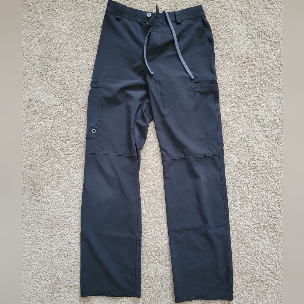 Cherokee Infinity Men's Black Scrub Bottoms